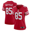Women's San Francisco 49ers George Kittle Scarlet Team Game Player Jersey