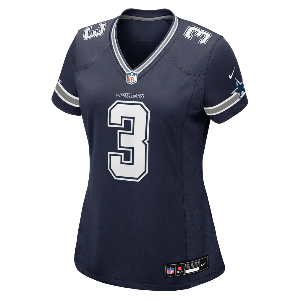Women's Dallas Cowboys George Pickens Navy Game Jersey