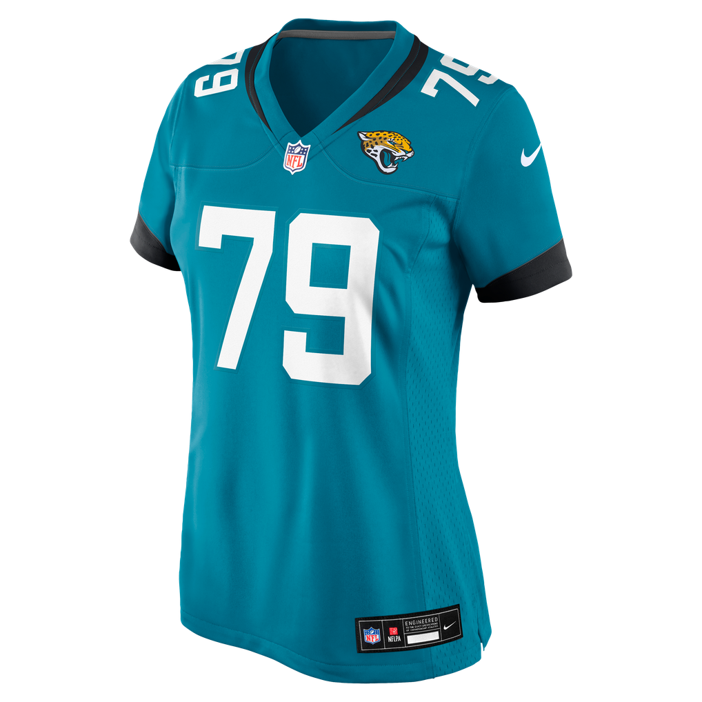 Women's Jacksonville Jaguars Geron Christian Sr. Teal Team Game Jersey