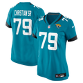 Women's Jacksonville Jaguars Geron Christian Sr. Teal Team Game Jersey