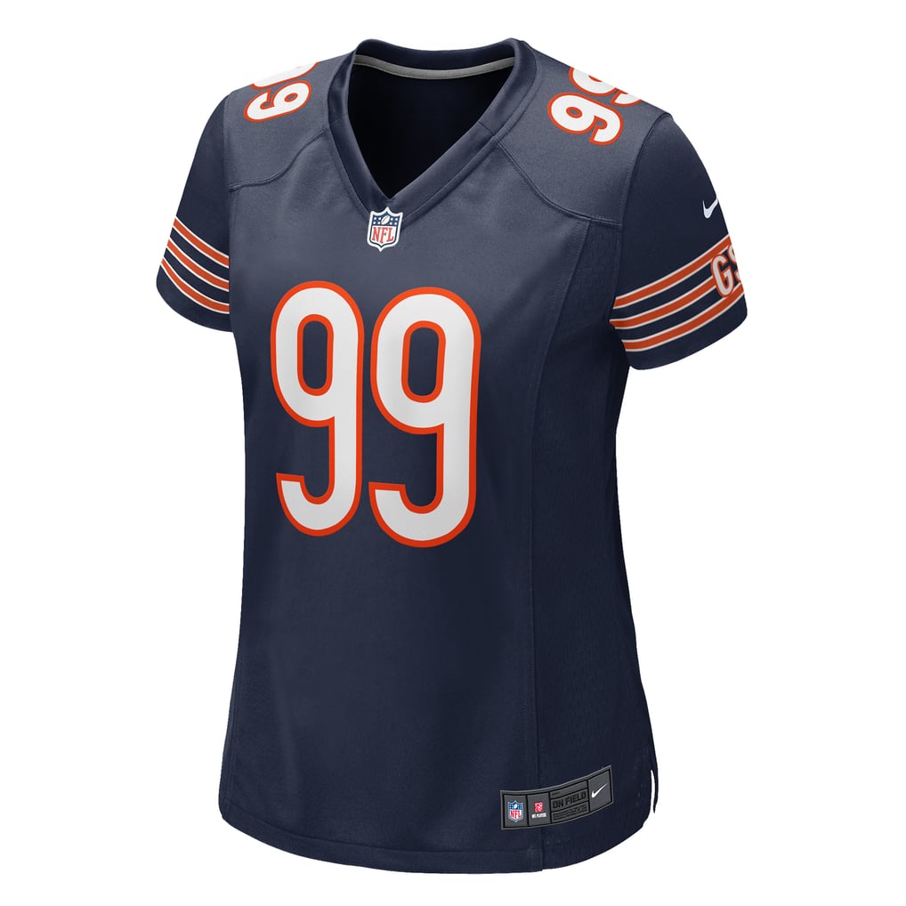 Women's Chicago Bears Gervon Dexter Sr. Navy Game Jersey