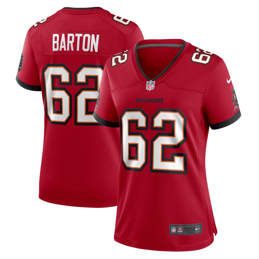 Women's Tampa Bay Buccaneers Graham Barton Red Game Jersey