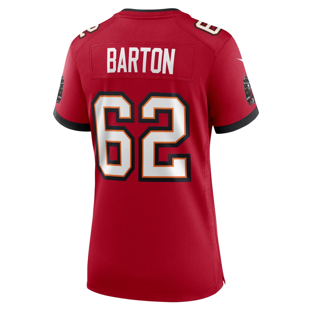 Women's Tampa Bay Buccaneers Graham Barton Red Game Jersey