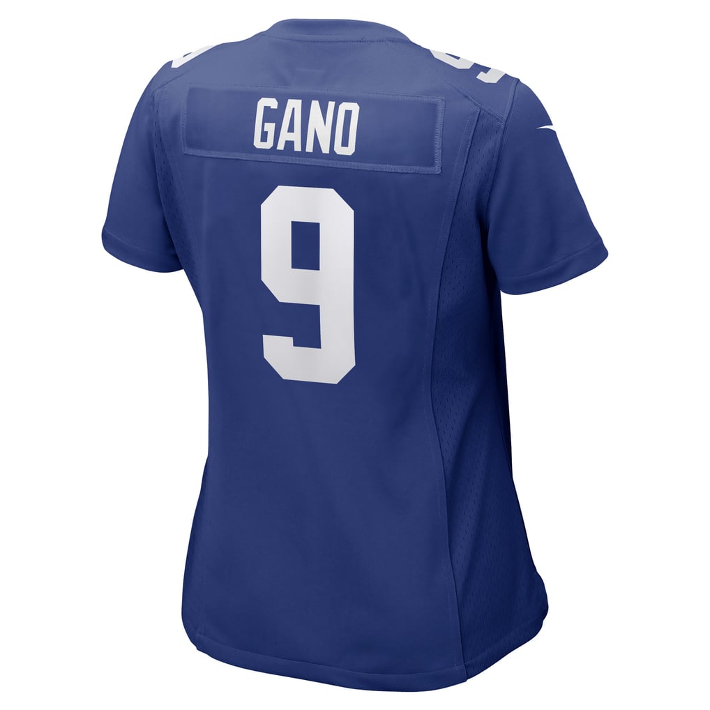 Women's New York Giants Graham Gano Royal Team Game Player Jersey