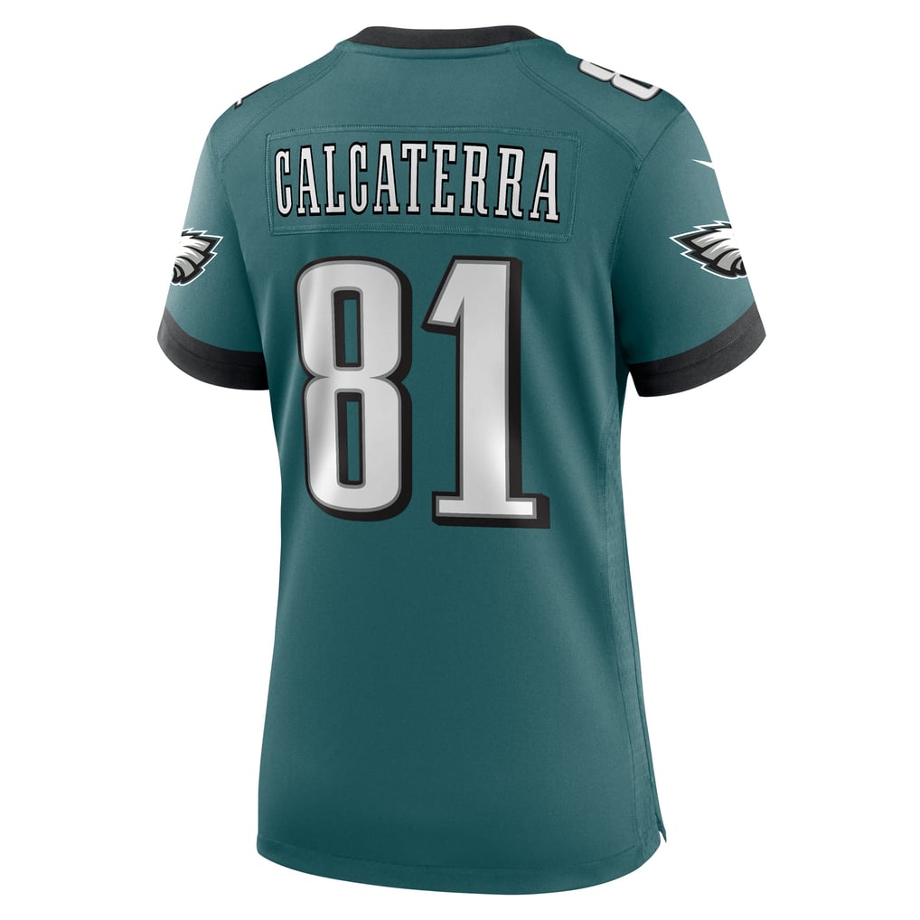 Women's Philadelphia Eagles Grant Calcaterra Midnight Green Team Game Jersey