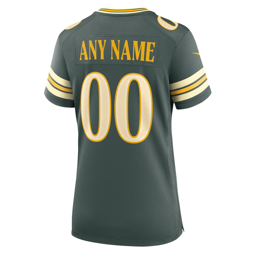 Women's Green Bay Packers Green 2026 Rivalries Collection Game Custom Jersey