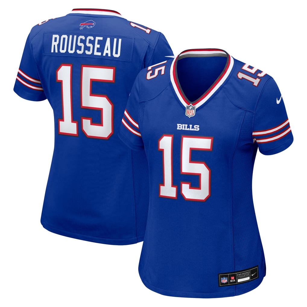 Women's Buffalo Bills Gregory Rousseau Royal Team Game Jersey