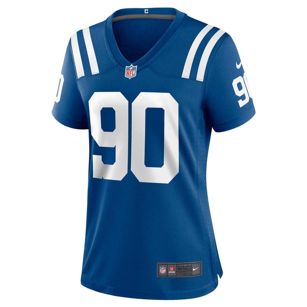 Women's Indianapolis Colts Grover Stewart Royal Game Jersey