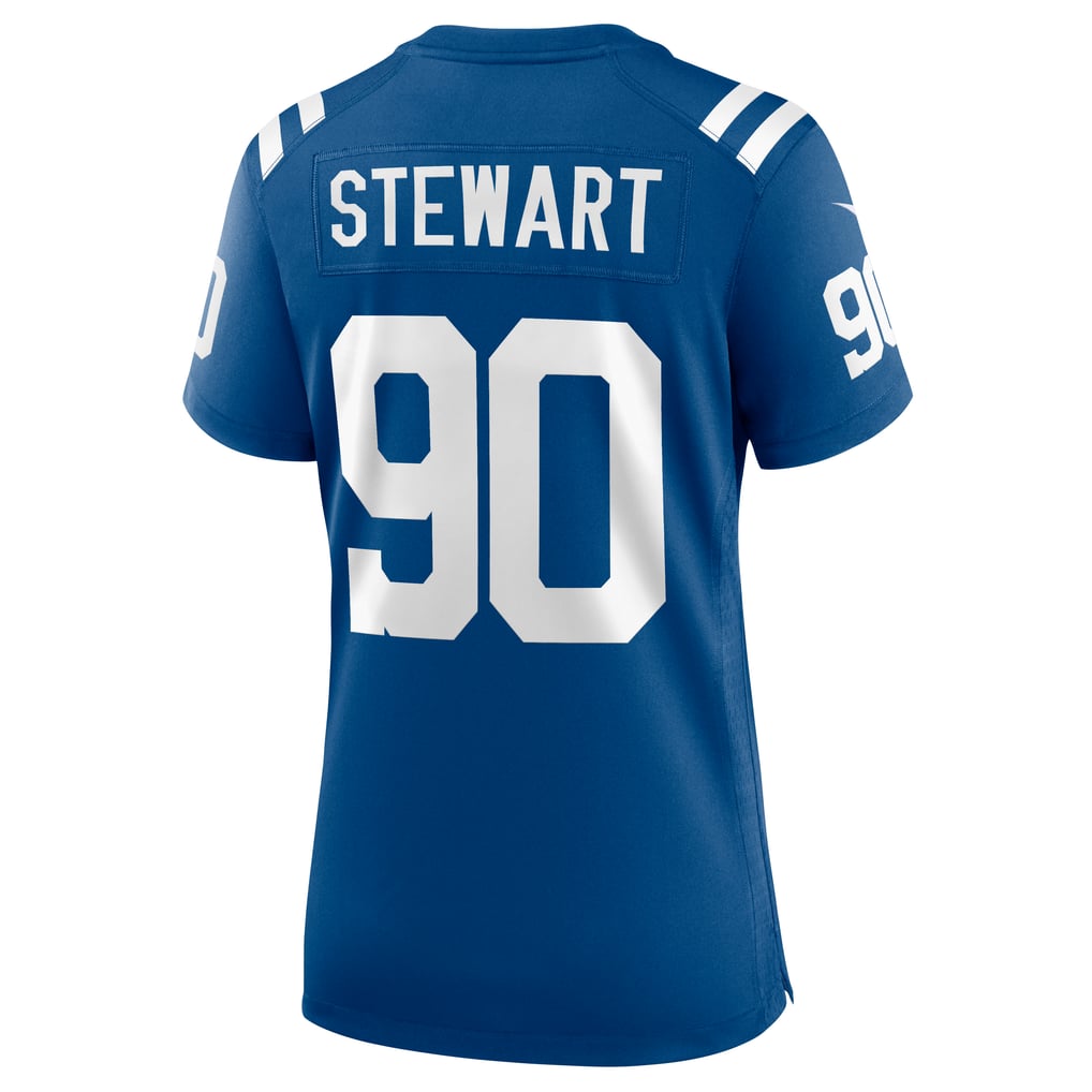 Women's Indianapolis Colts Grover Stewart Royal Game Jersey