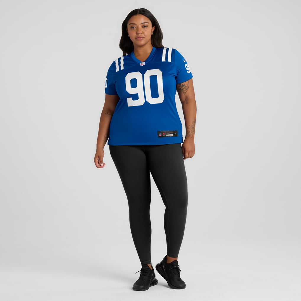 Women's Indianapolis Colts Grover Stewart Royal Game Jersey
