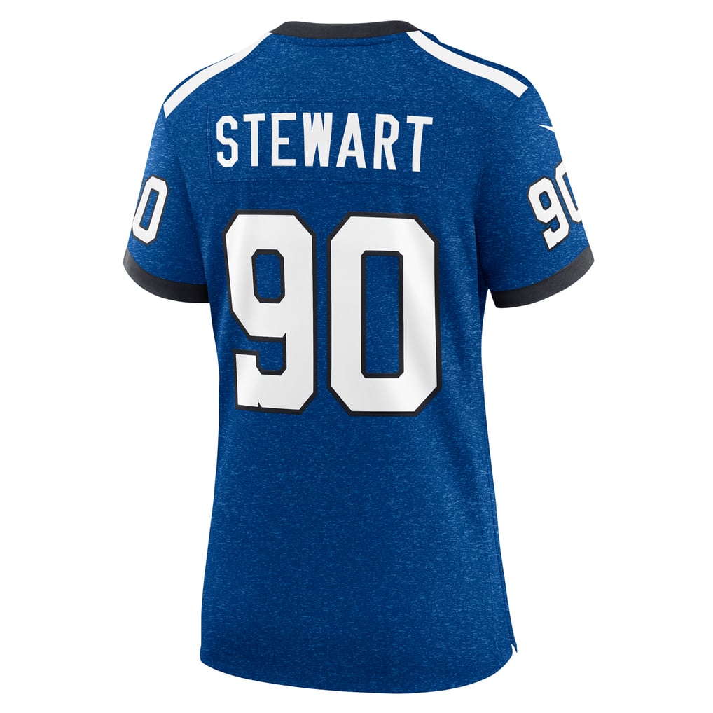 Women's Indianapolis Colts Grover Stewart Royal Indiana Nights Alternate Game Jersey