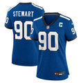 Women's Indianapolis Colts Grover Stewart Royal Indiana Nights Alternate Game Jersey