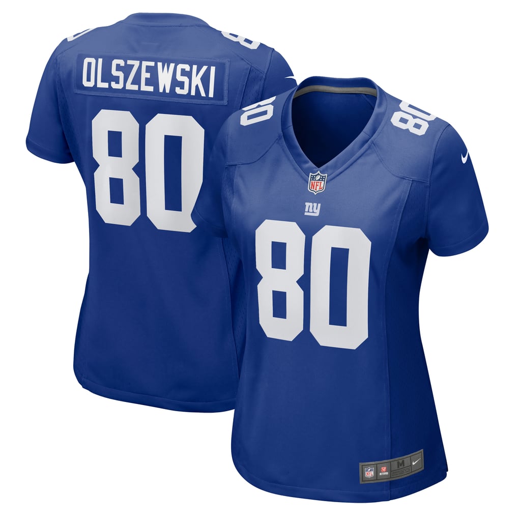 Women's New York Giants Gunner Olszewski Royal Game Jersey