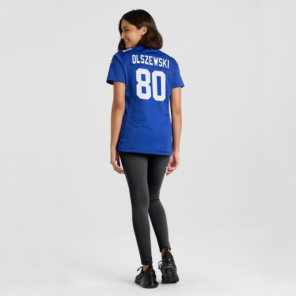 Women's New York Giants Gunner Olszewski Royal Game Jersey