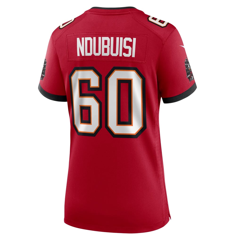 Women's Tampa Bay Buccaneers Haggai Ndubuisi Red Team Game Jersey
