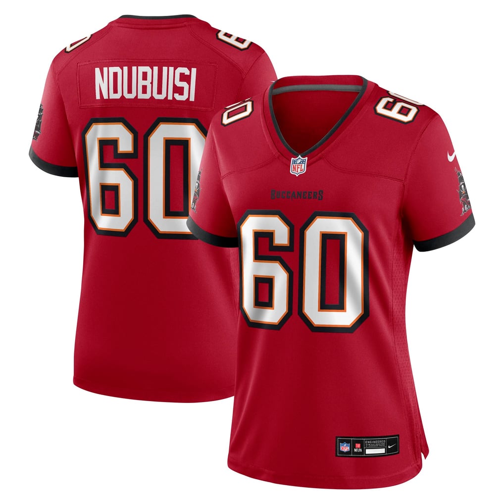 Women's Tampa Bay Buccaneers Haggai Ndubuisi Red Team Game Jersey