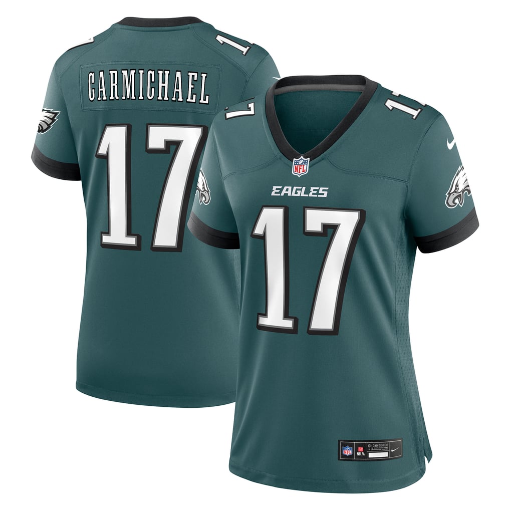 Women's Philadelphia Eagles Harold Carmichael Midnight Green Team Retired Player Game Jersey