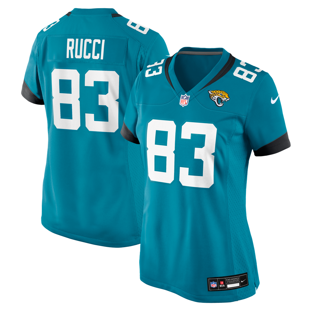 Women's Jacksonville Jaguars Hayden Rucci Teal Team Game Jersey
