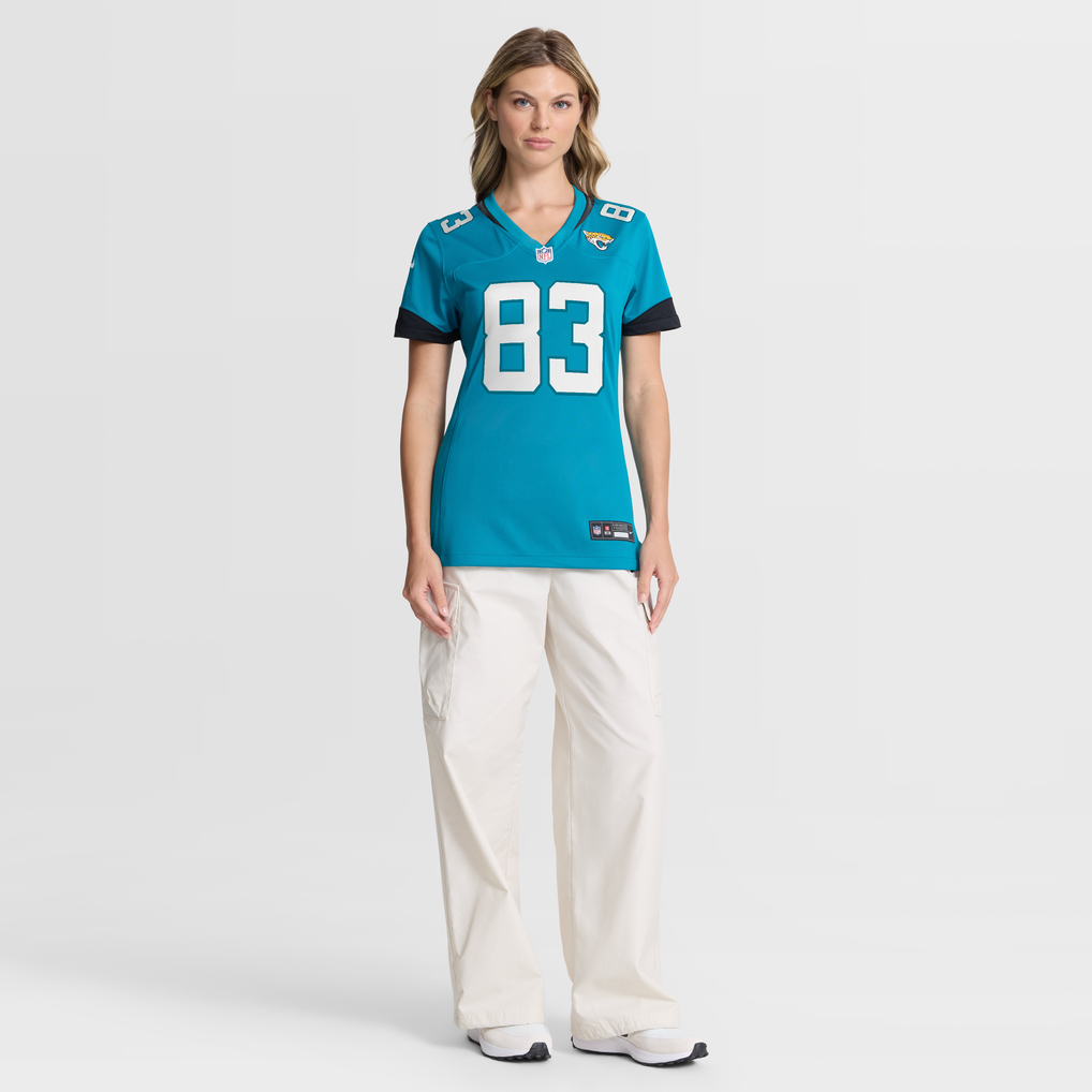 Women's Jacksonville Jaguars Hayden Rucci Teal Team Game Jersey