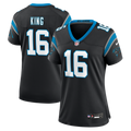 Women's Carolina Panthers Haynes King Black Team Game Jersey