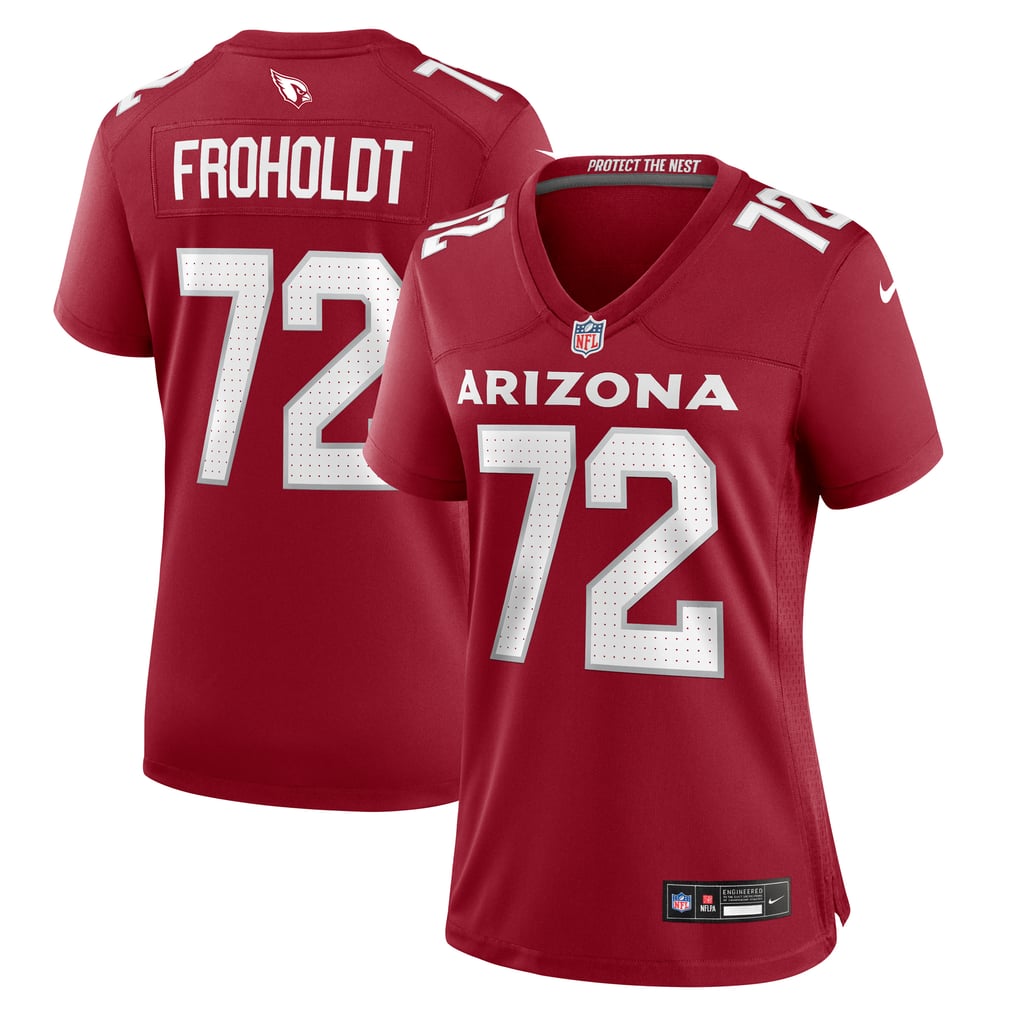 Women's Arizona Cardinals Hjalte Froholdt Cardinal Game Jersey