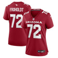 Women's Arizona Cardinals Hjalte Froholdt Cardinal Game Jersey