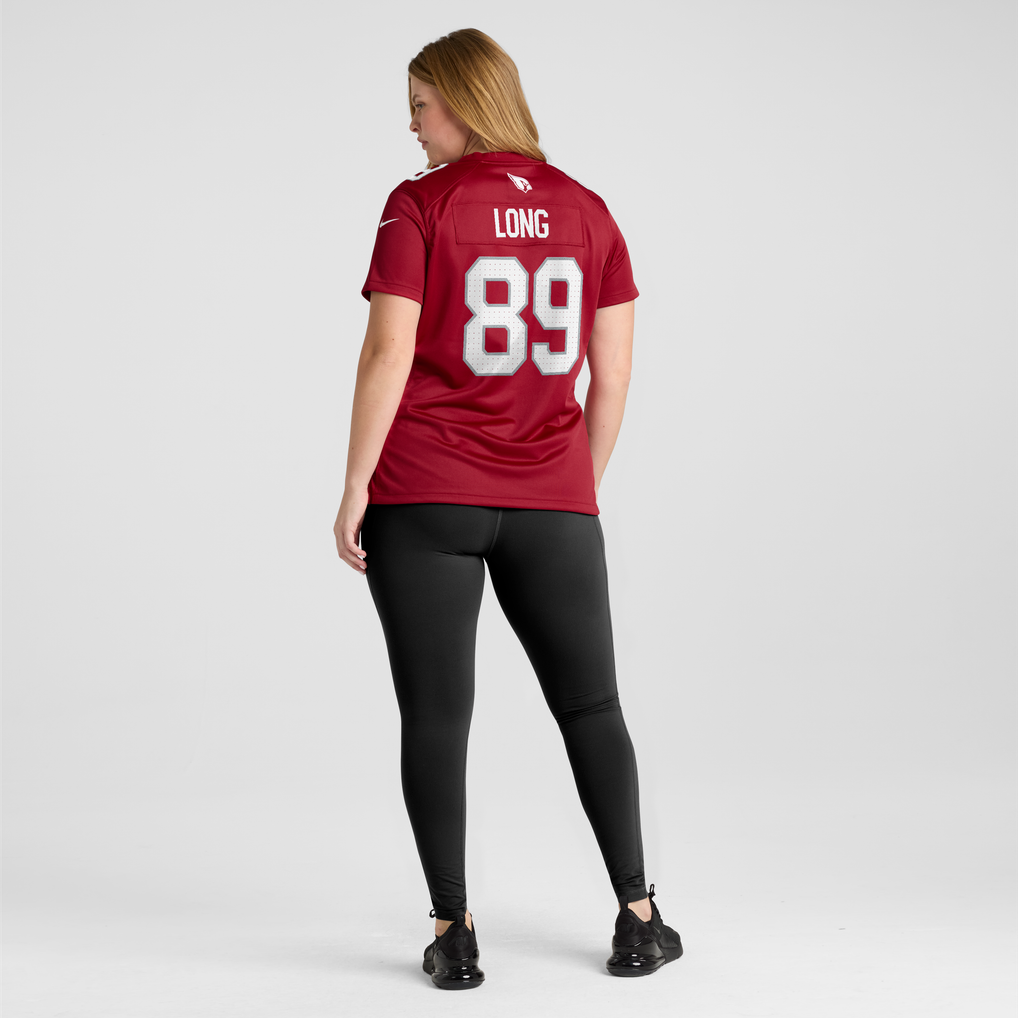 Women's Arizona Cardinals Hunter Long Cardinal Team Game Jersey