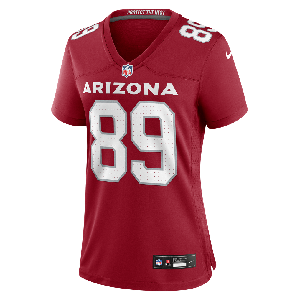 Women's Arizona Cardinals Hunter Long Cardinal Team Game Jersey