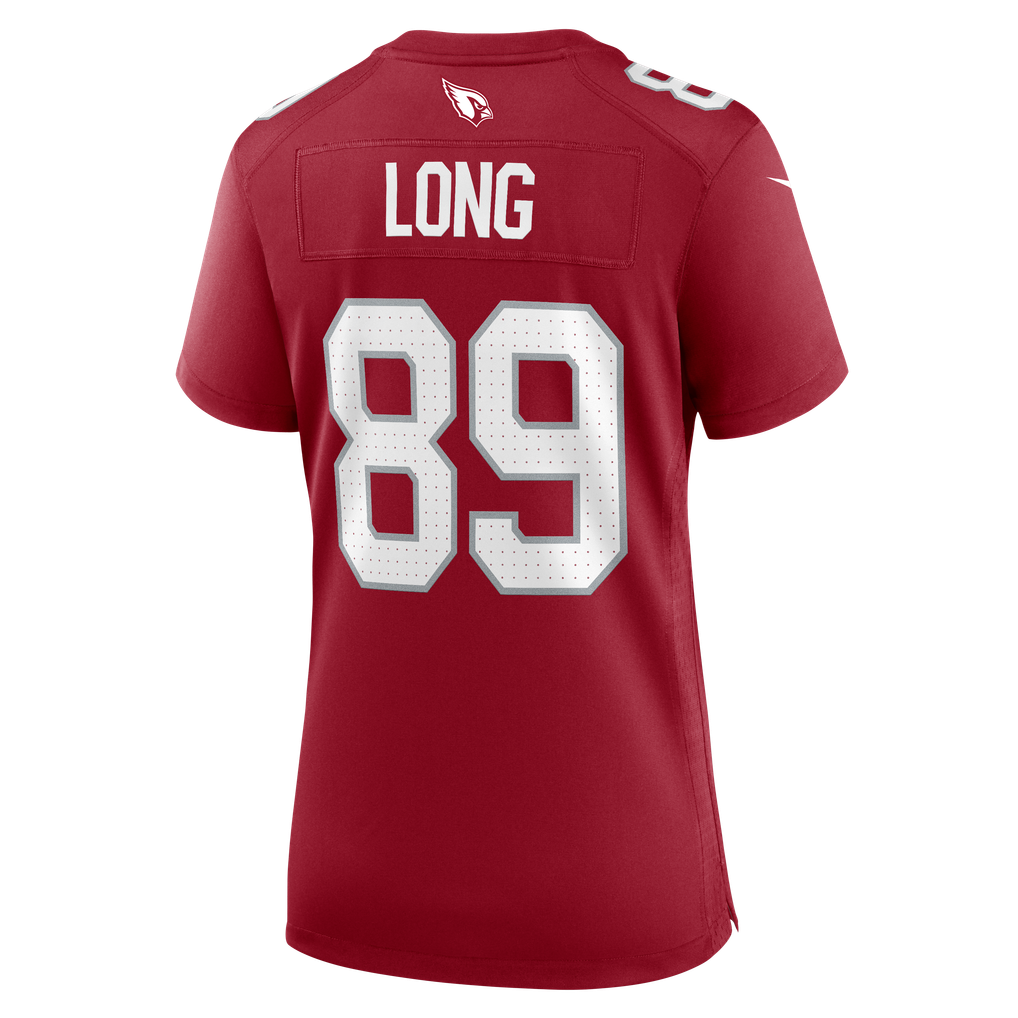 Women's Arizona Cardinals Hunter Long Cardinal Team Game Jersey