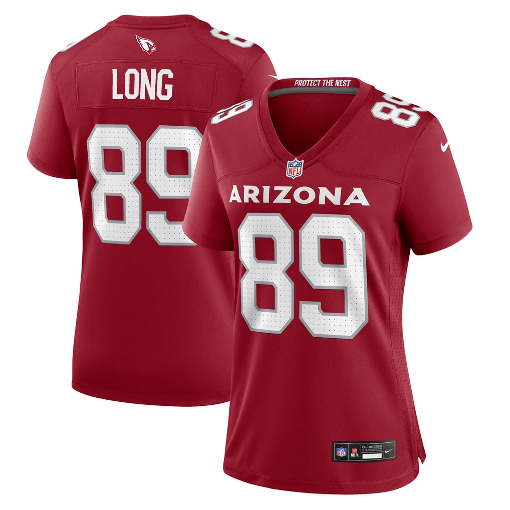 Women's Arizona Cardinals Hunter Long Cardinal Team Game Jersey