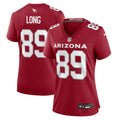 Women's Arizona Cardinals Hunter Long Cardinal Team Game Jersey