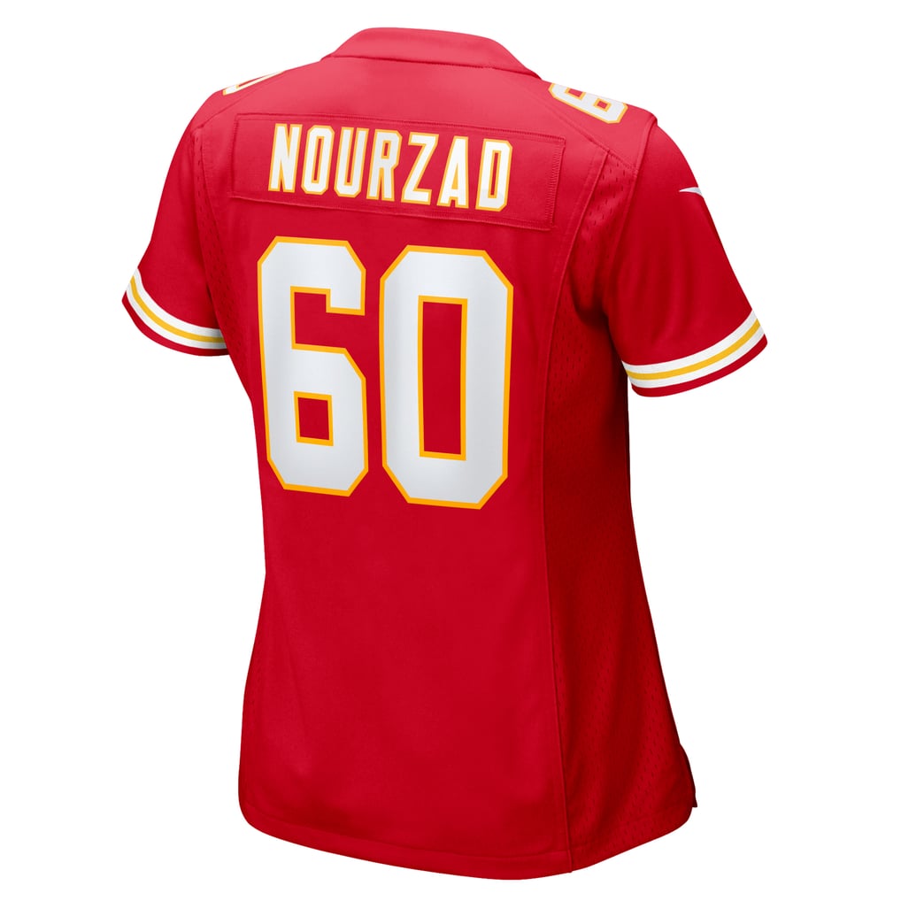 Women's Kansas City Chiefs Hunter Nourzad Red Game Jersey
