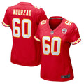 Women's Kansas City Chiefs Hunter Nourzad Red Game Jersey