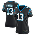 Women's Carolina Panthers Hunter Renfrow Black Team Game Jersey