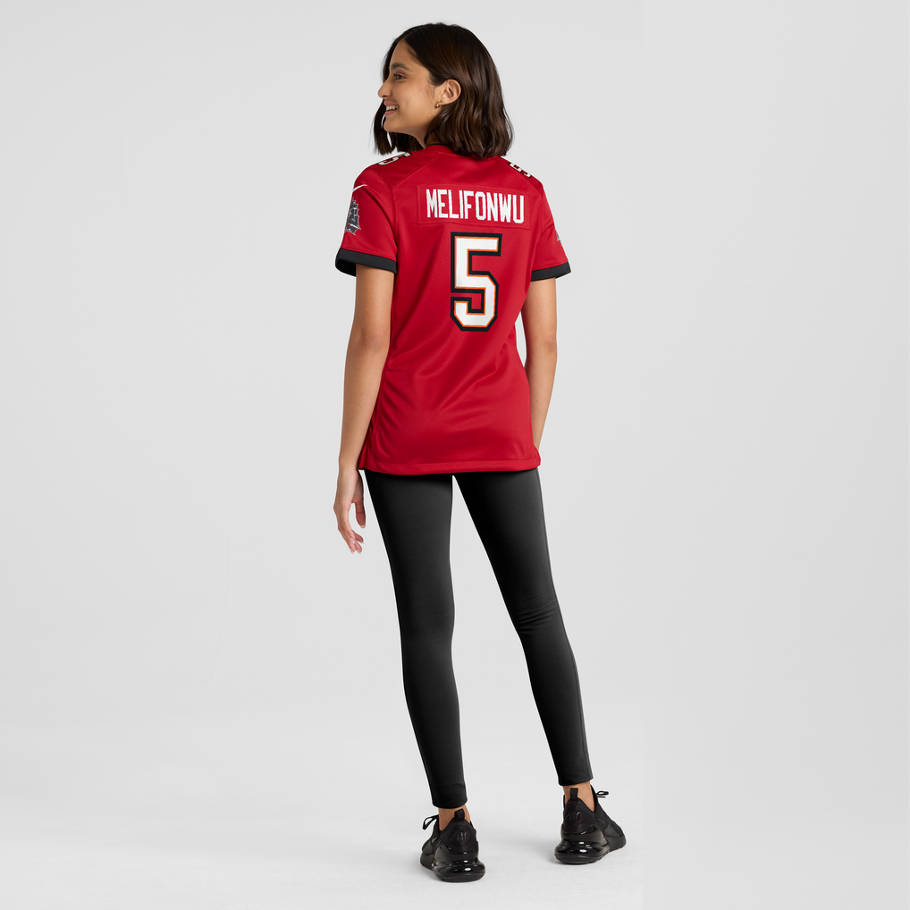 Women's Tampa Bay Buccaneers Ifeatu Melifonwu Red Team Game Jersey