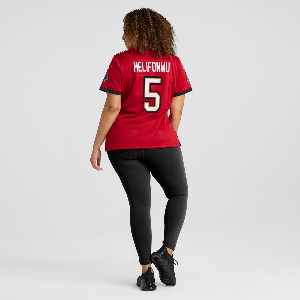 Women's Tampa Bay Buccaneers Ifeatu Melifonwu Red Team Game Jersey