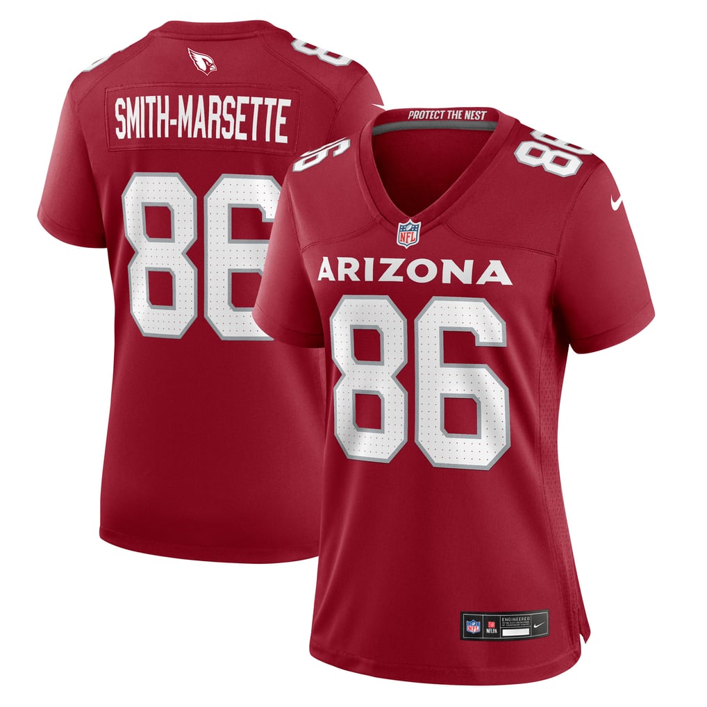 Women's Arizona Cardinals Ihmir Smith-Marsette Cardinal Team Game Jersey