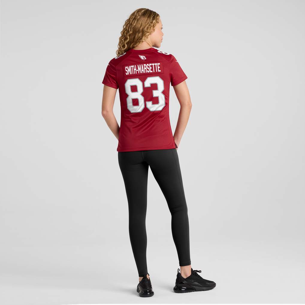 Women's Arizona Cardinals Ihmir Smith-Marsette Cardinal Team Game Jersey