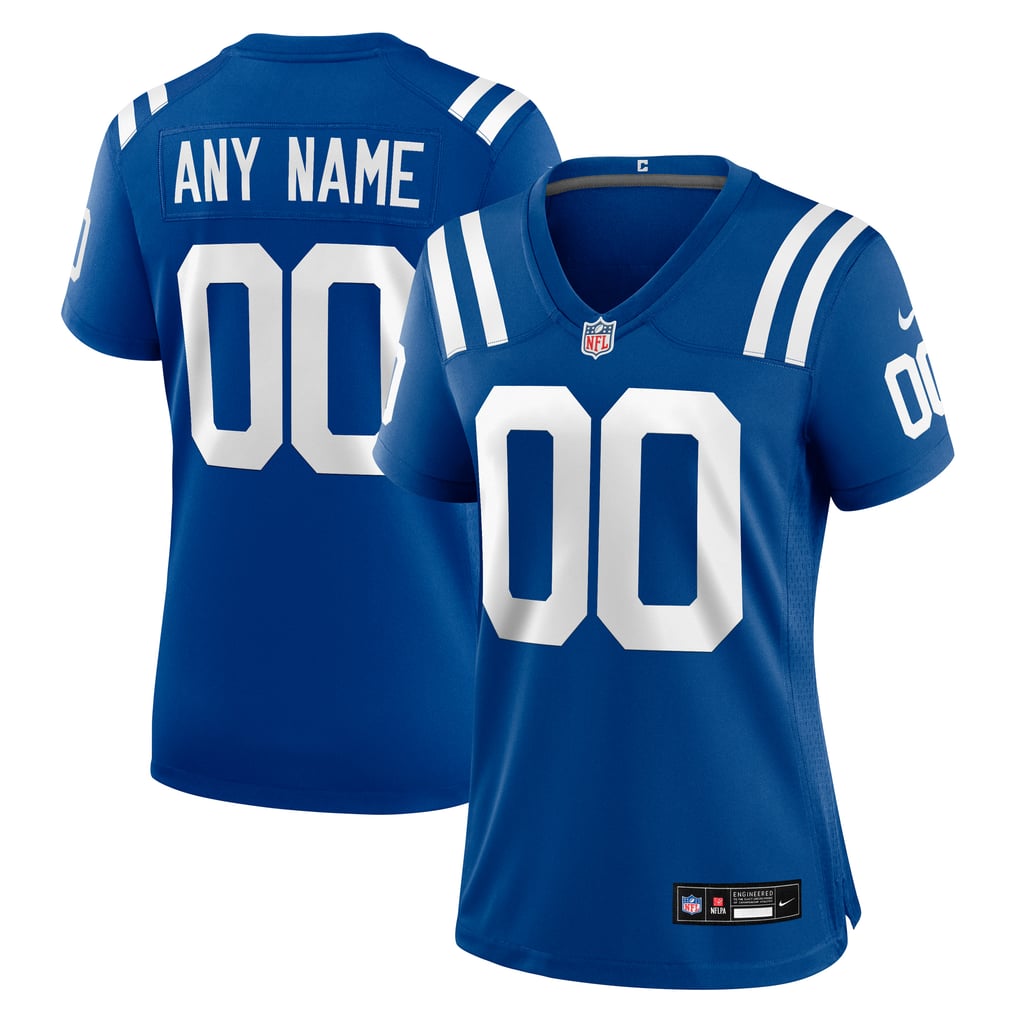 Women's Indianapolis Colts Royal Custom Game Jersey