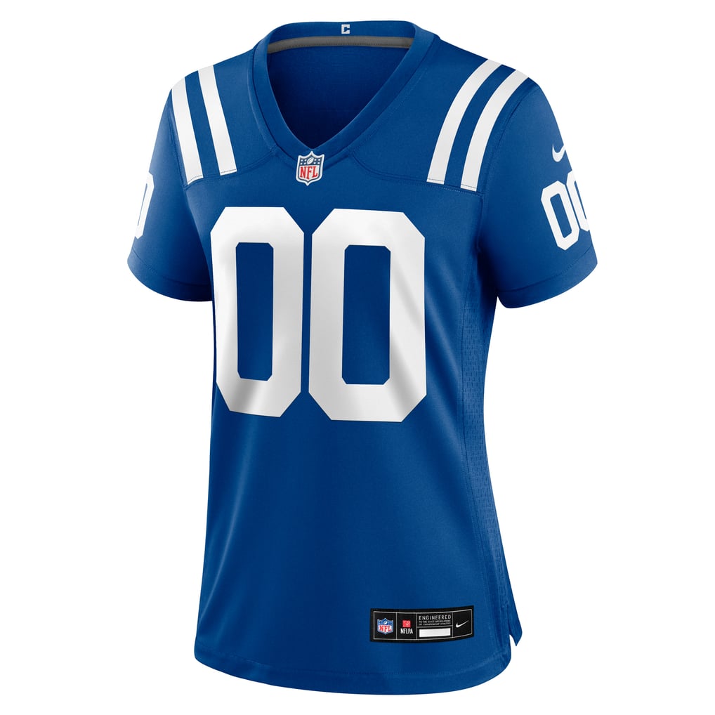 Women's Indianapolis Colts Royal Custom Game Jersey