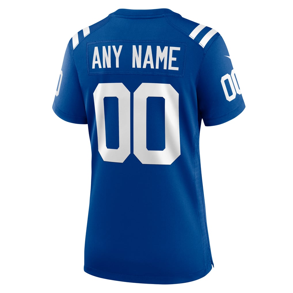 Women's Indianapolis Colts Royal Custom Game Jersey