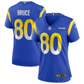 Women's Los Angeles Rams Isaac Bruce Royal Game Retired Player Jersey