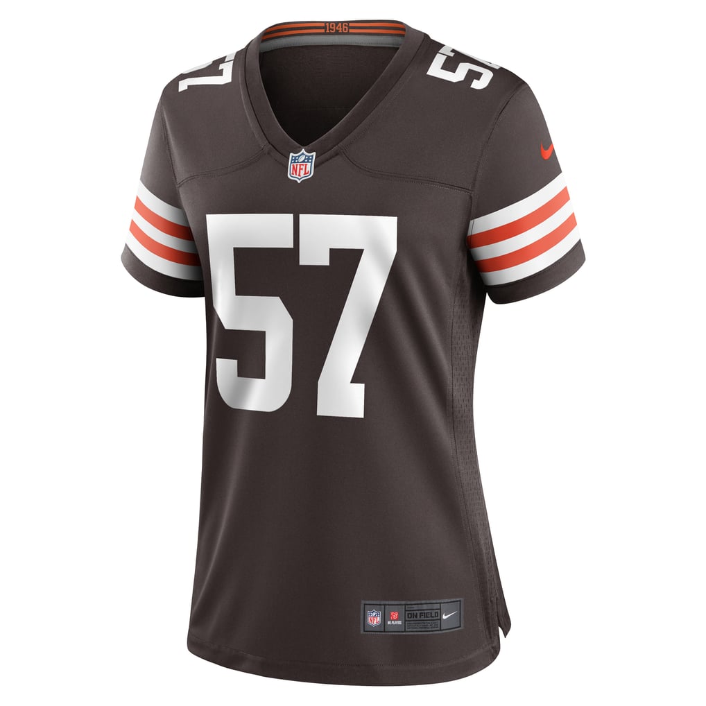 Women's Cleveland Browns Isaiah McGuire Brown Team Game Jersey