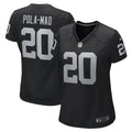Women's Las Vegas Raiders Isaiah Pola-Mao Black Team Game Jersey