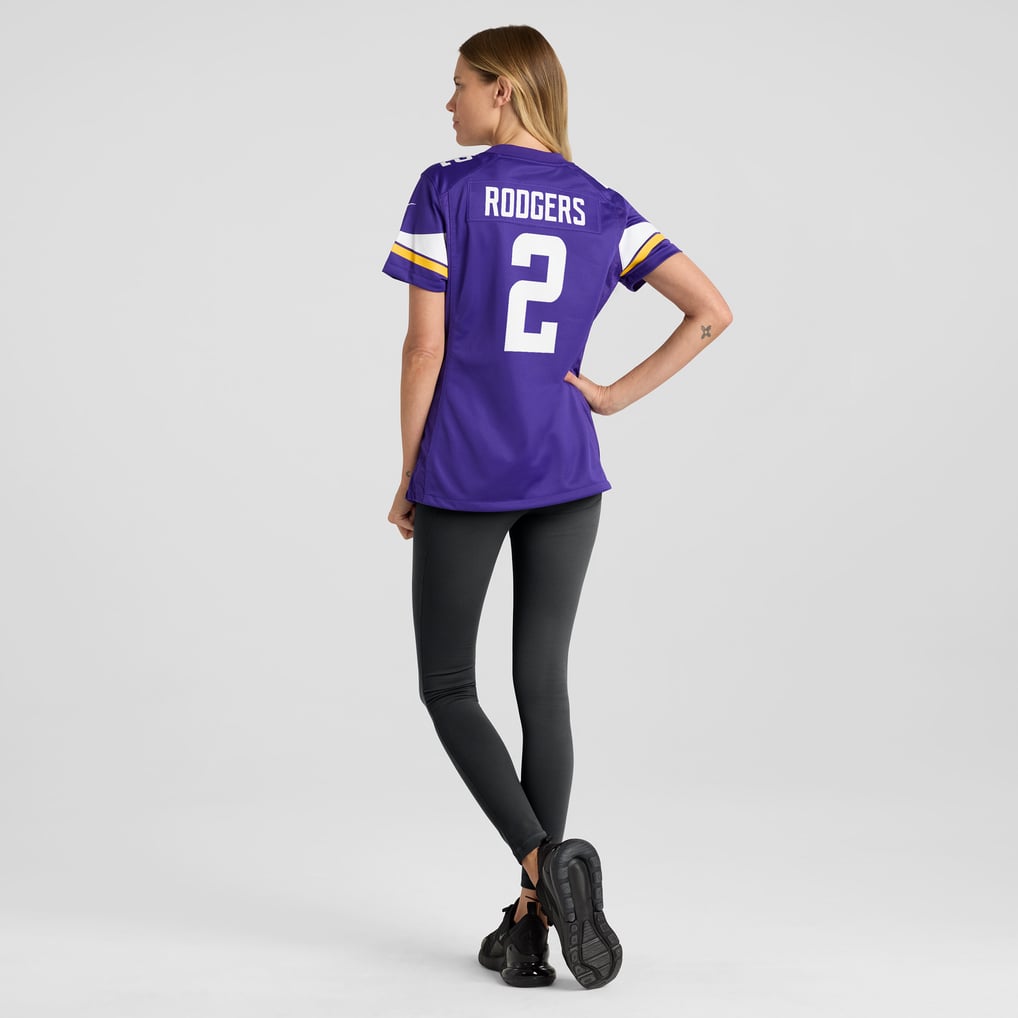 Women's Minnesota Vikings Isaiah Rodgers Purple Team Game Jersey