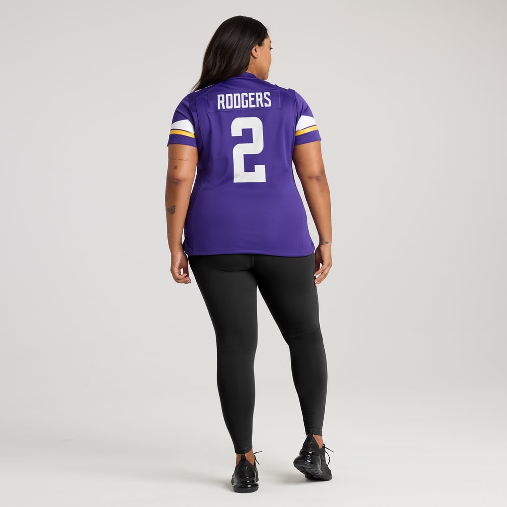 Women's Minnesota Vikings Isaiah Rodgers Purple Team Game Jersey