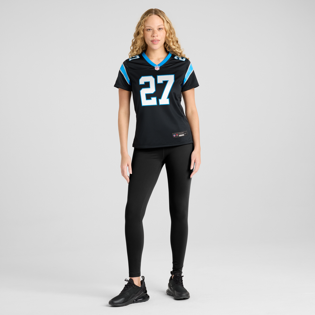 Women's Carolina Panthers Isaiah Simmons Black Team Game Jersey