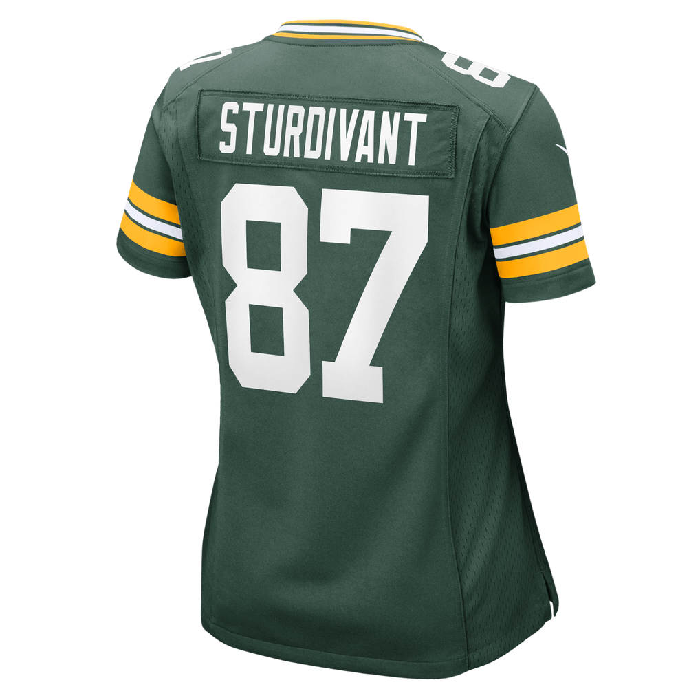 Women's Green Bay Packers J. Michael Sturdivant Green Team Game Jersey