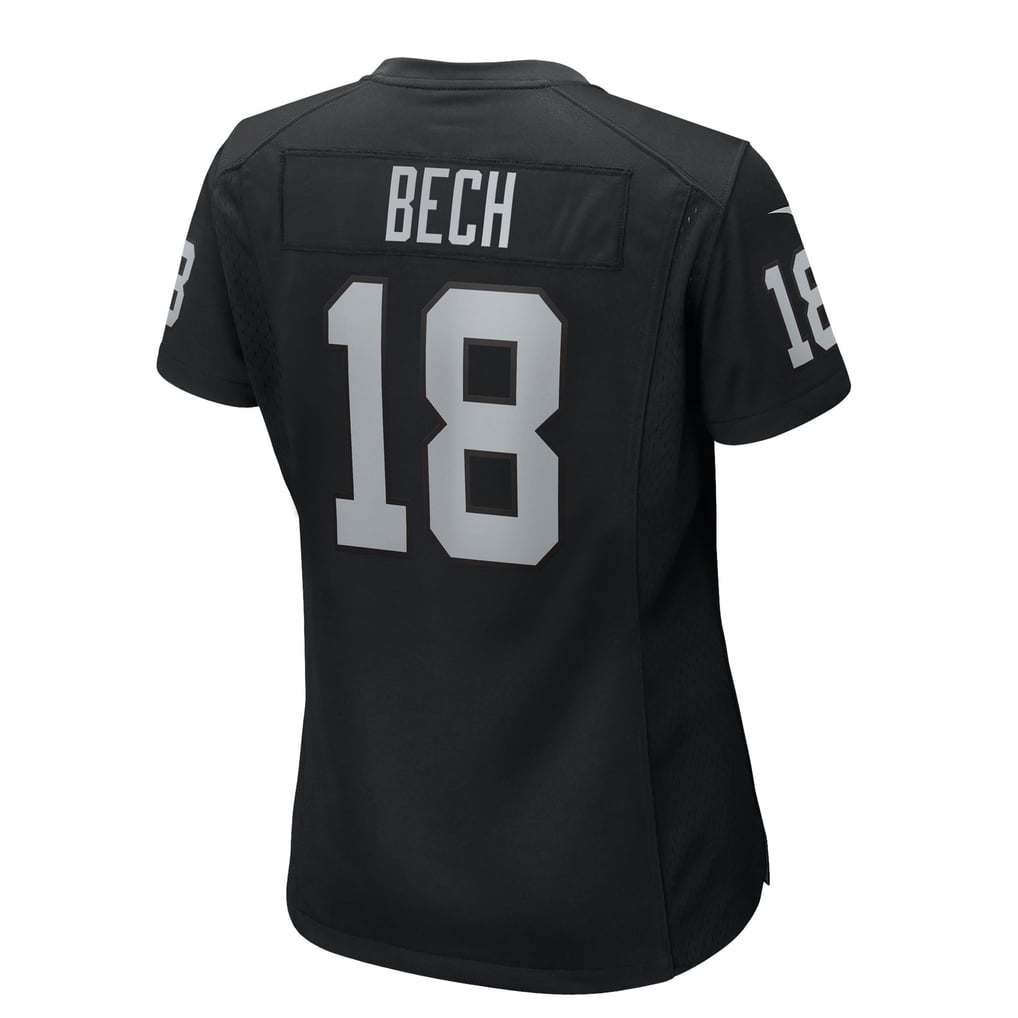 Women's Las Vegas Raiders Jack Bech Black Team Game Jersey