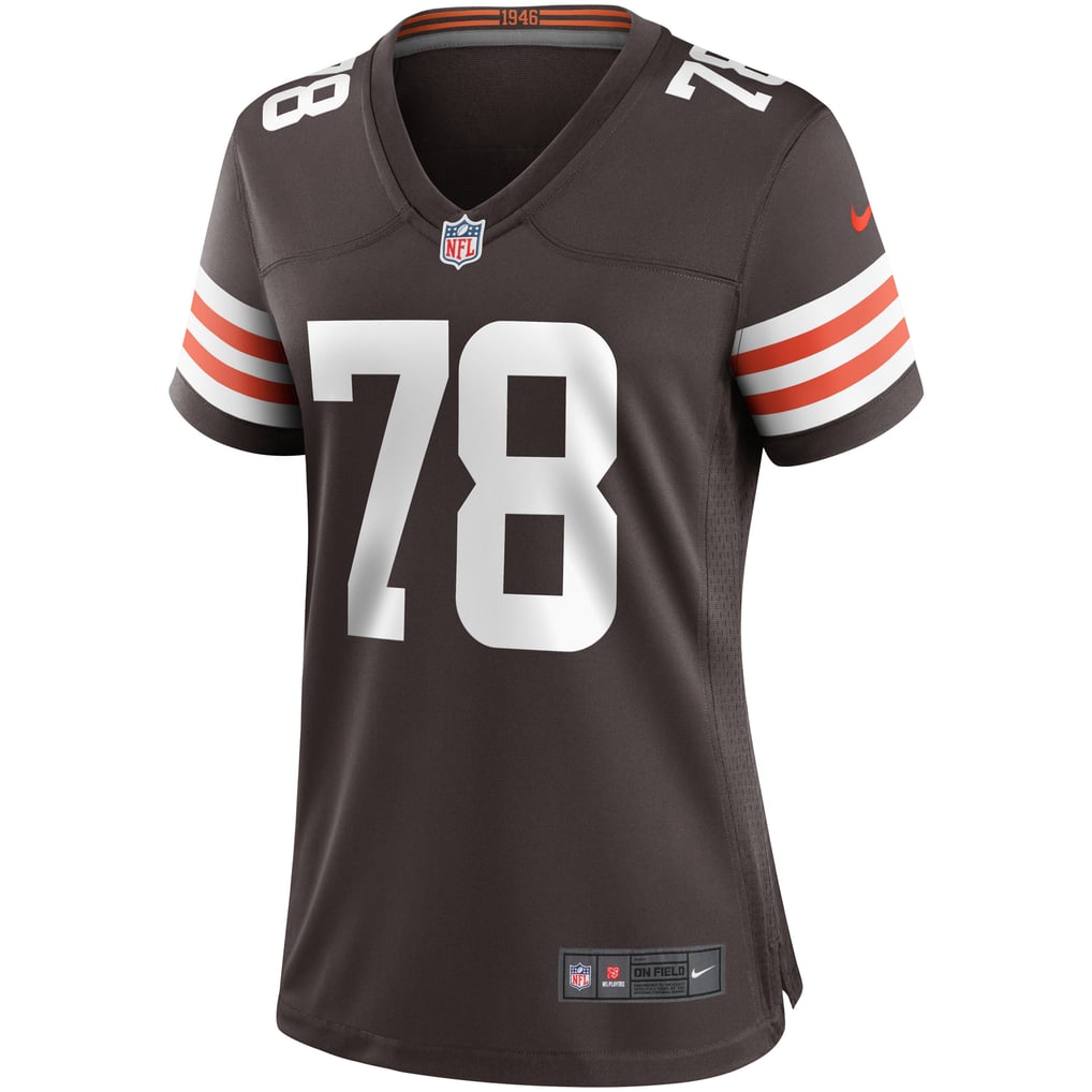 Women's Cleveland Browns Jack Conklin Brown Player Game Jersey